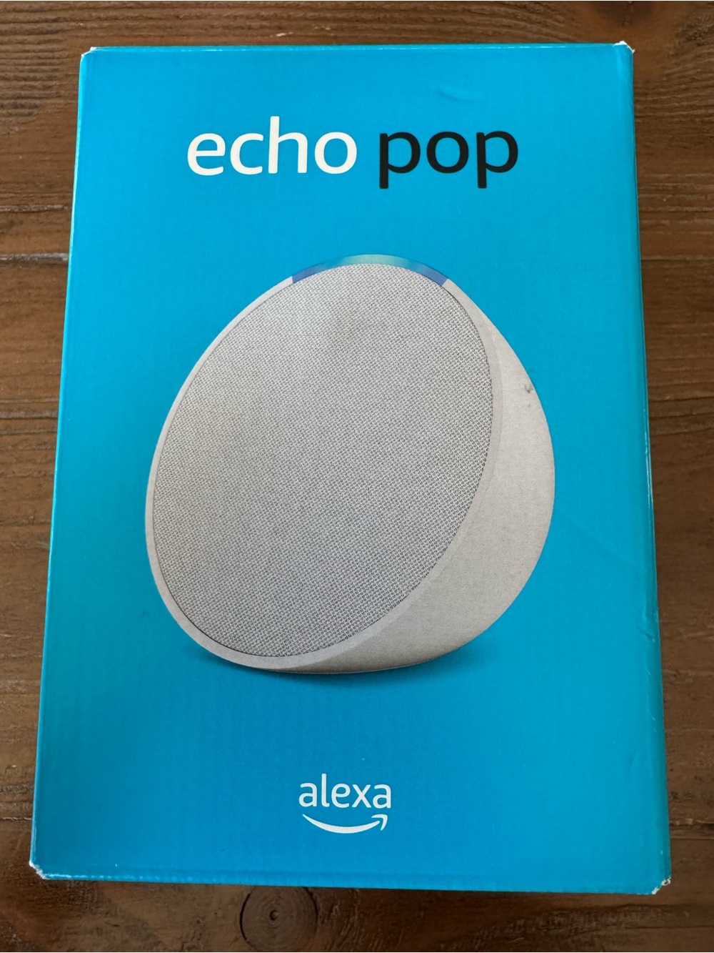 Amazon Echo Pop Smart Speaker Glacier White